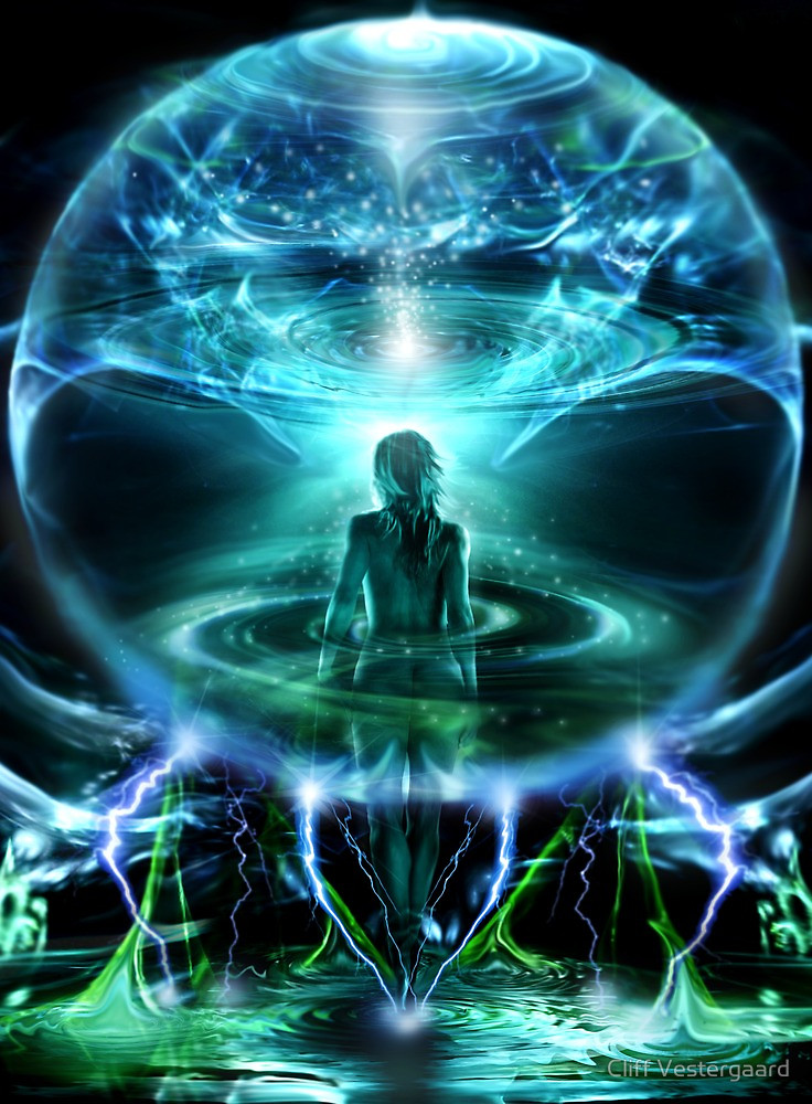 Interdimensional Bubble by Cliff Vestergaard